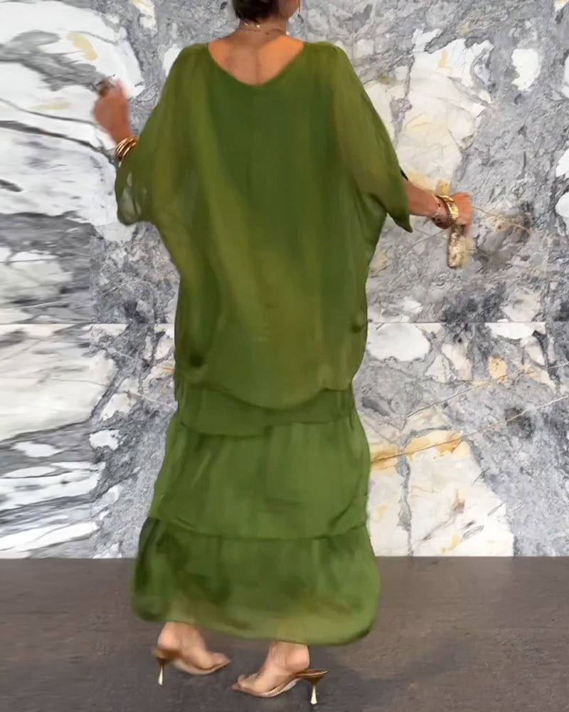 Marijke - Losse kunststijl jurk