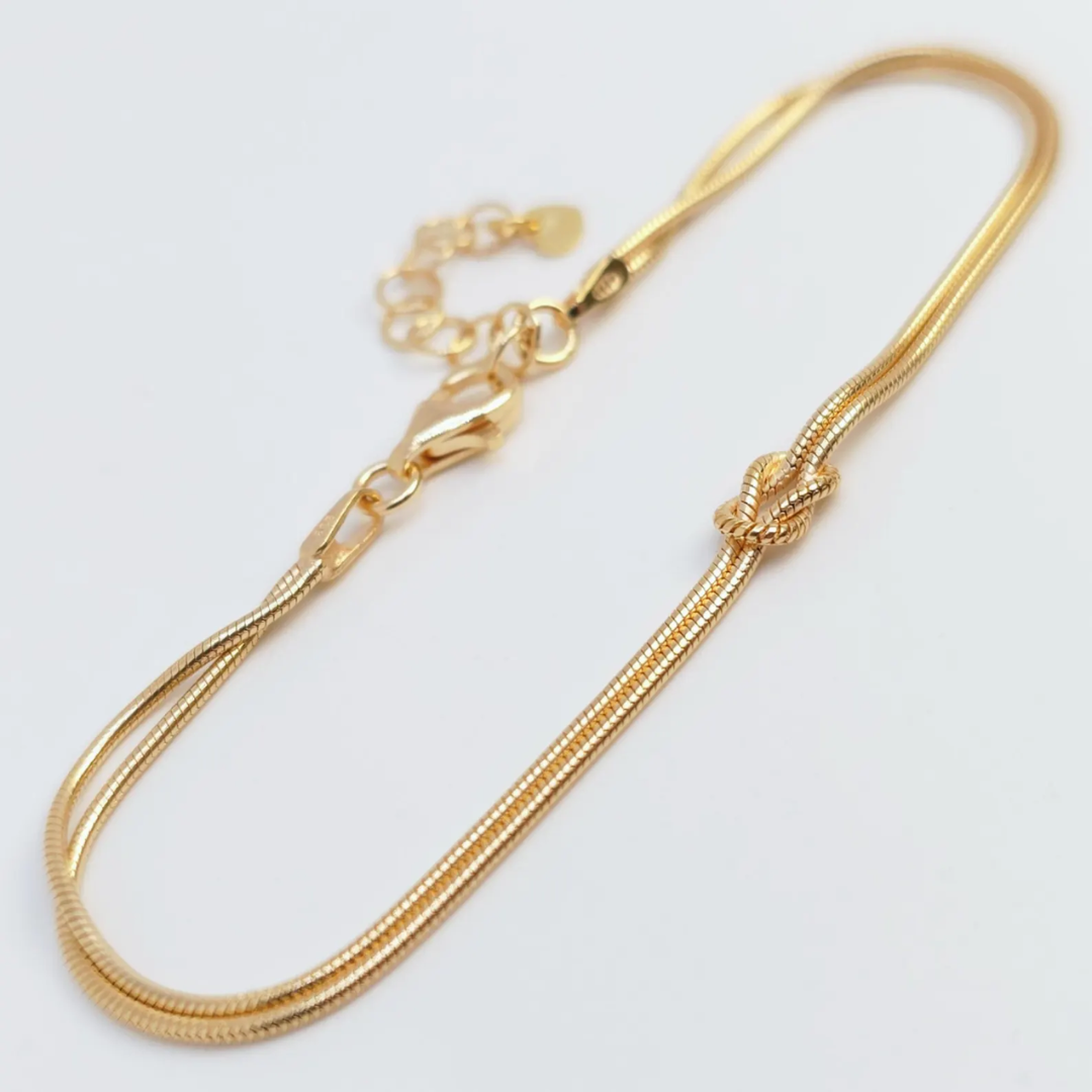 Eternal Knot Armband | Steun Borstkanker (1+1 GRATIS)