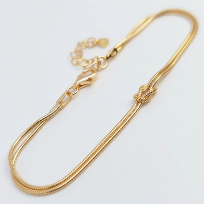 Eternal Knot Armband | Steun Borstkanker (1+1 GRATIS)