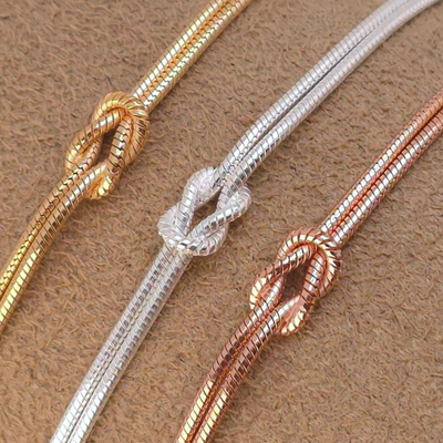 Eternal Knot Armband | Steun Borstkanker (1+1 GRATIS)