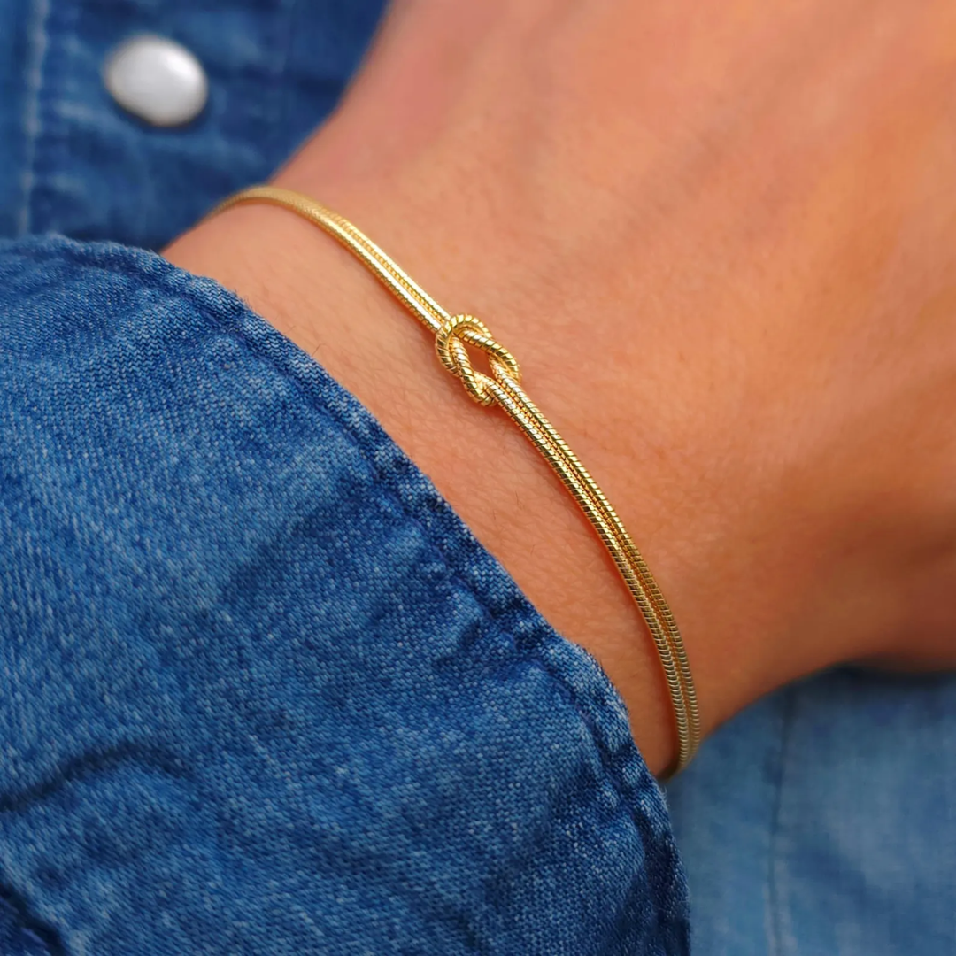 Eternal Knot Armband | Steun Borstkanker (1+1 GRATIS)