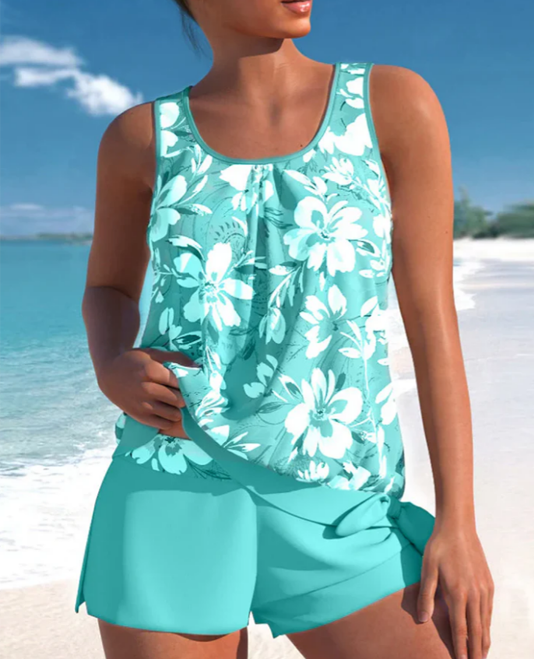 Amélie™ | Bloemenprint Tankini Dames