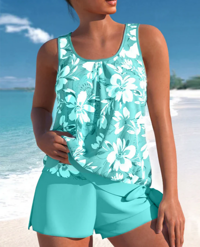 Amélie™ | Bloemenprint Tankini Dames
