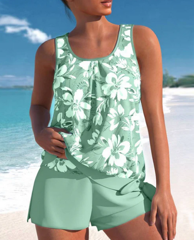Amélie™ | Bloemenprint Tankini Dames
