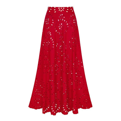 Nina Bloemen Laser Cutout Skirtini