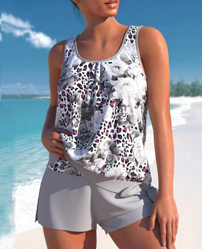 Amélie™ | Bloemenprint Tankini Dames