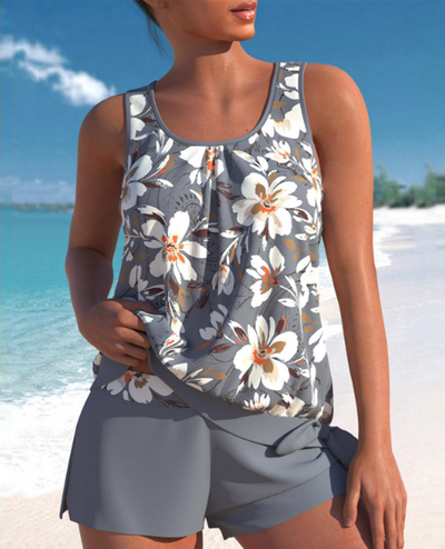 Amélie™ | Bloemenprint Tankini Dames