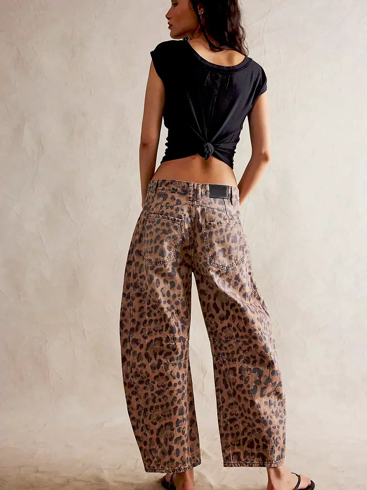 Maud | Comfortabele Leopard Broeken