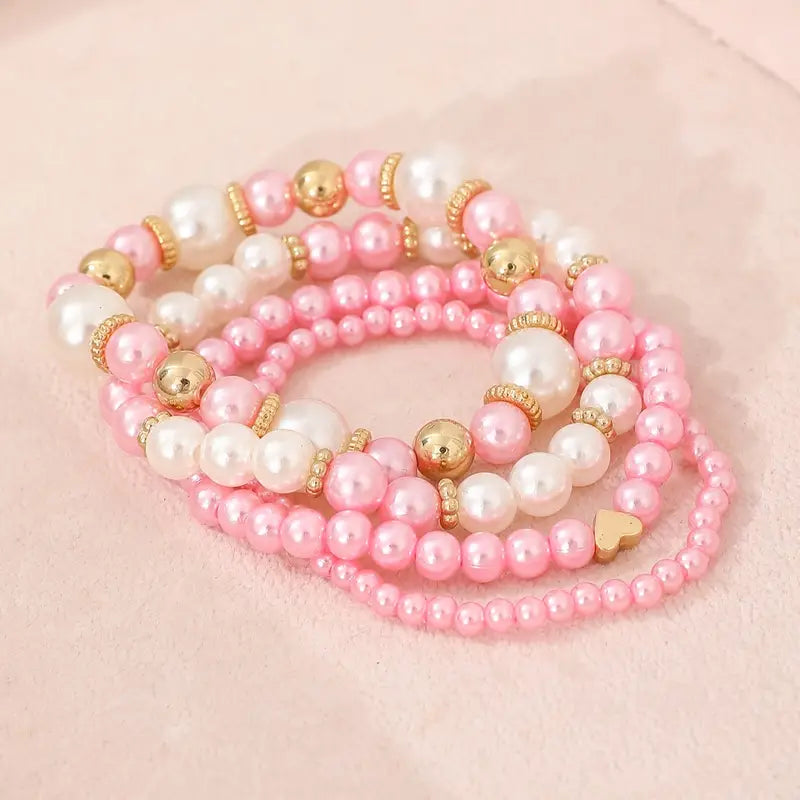 Pearl Harmony Armbanden | Samen tegen borstkanker (1+1 GRATIS)