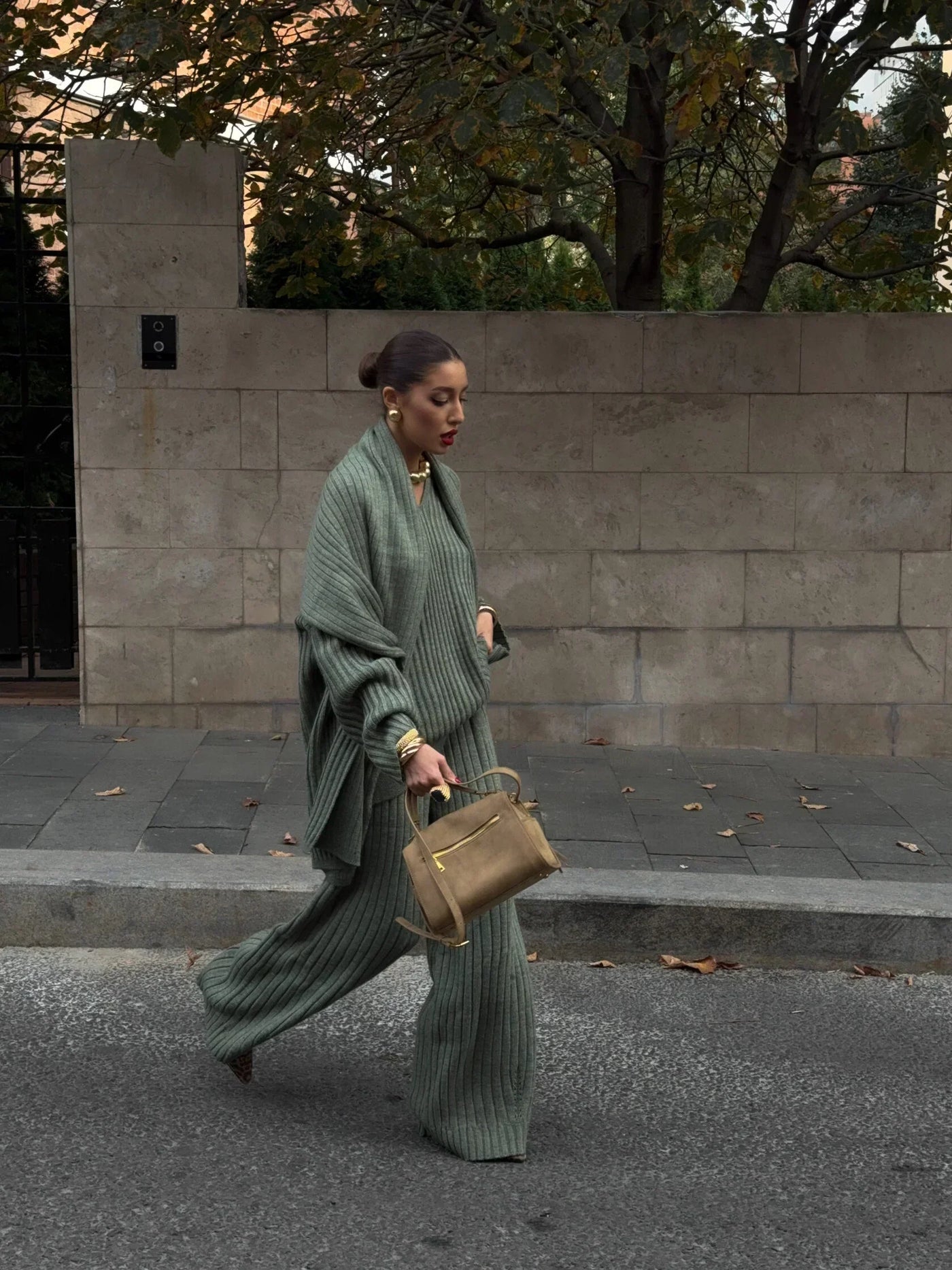 Schneider | V-Hals Pakje Met Sjaal