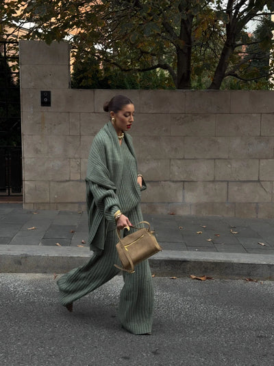 Schneider | V-Hals Pakje Met Sjaal