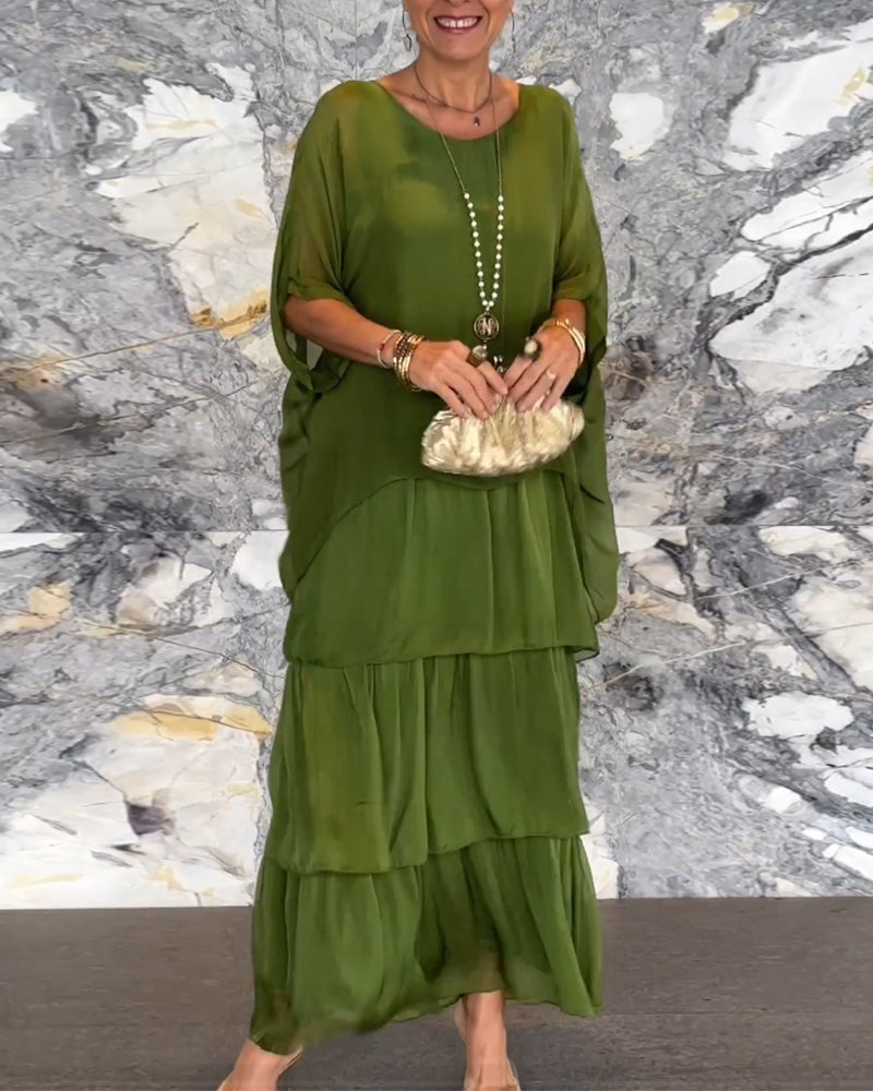 Marijke - Losse kunststijl jurk