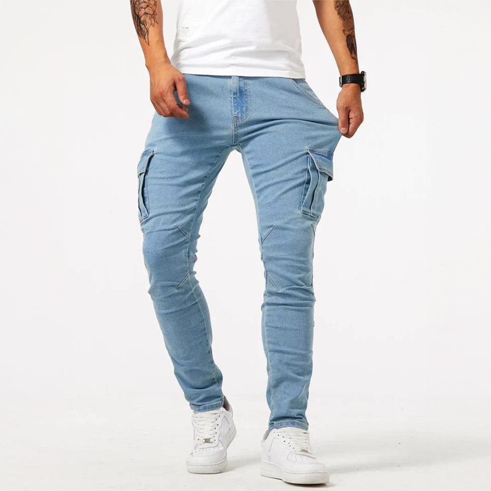 Steve | Stretch Cargo Jeans