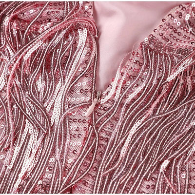 Jasmijn | Veer Mini Jurk