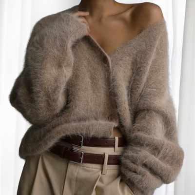 VYOMI™ – Comfortabele Vest met Knopen en Verlaagde Schouders