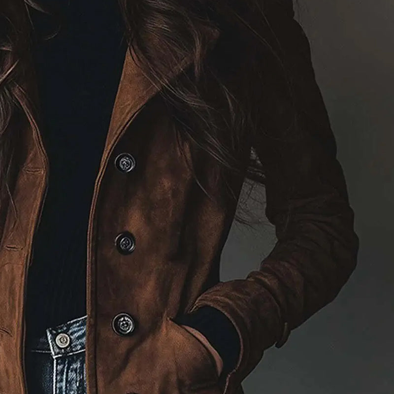 ADELA™ | Elegante Lange Jas