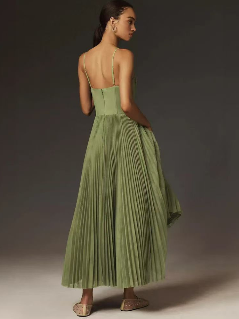 Groene Maxi Jurk