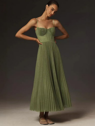 Groene Maxi Jurk