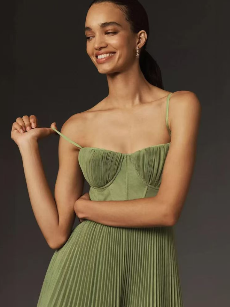 Groene Maxi Jurk