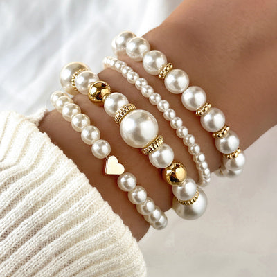 Pearl Harmony Armbanden | Samen tegen borstkanker (1+1 GRATIS)