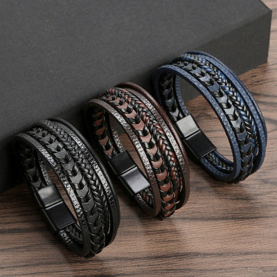 Valhalla™ – Leren Viking Armband (1+1 Gratis)