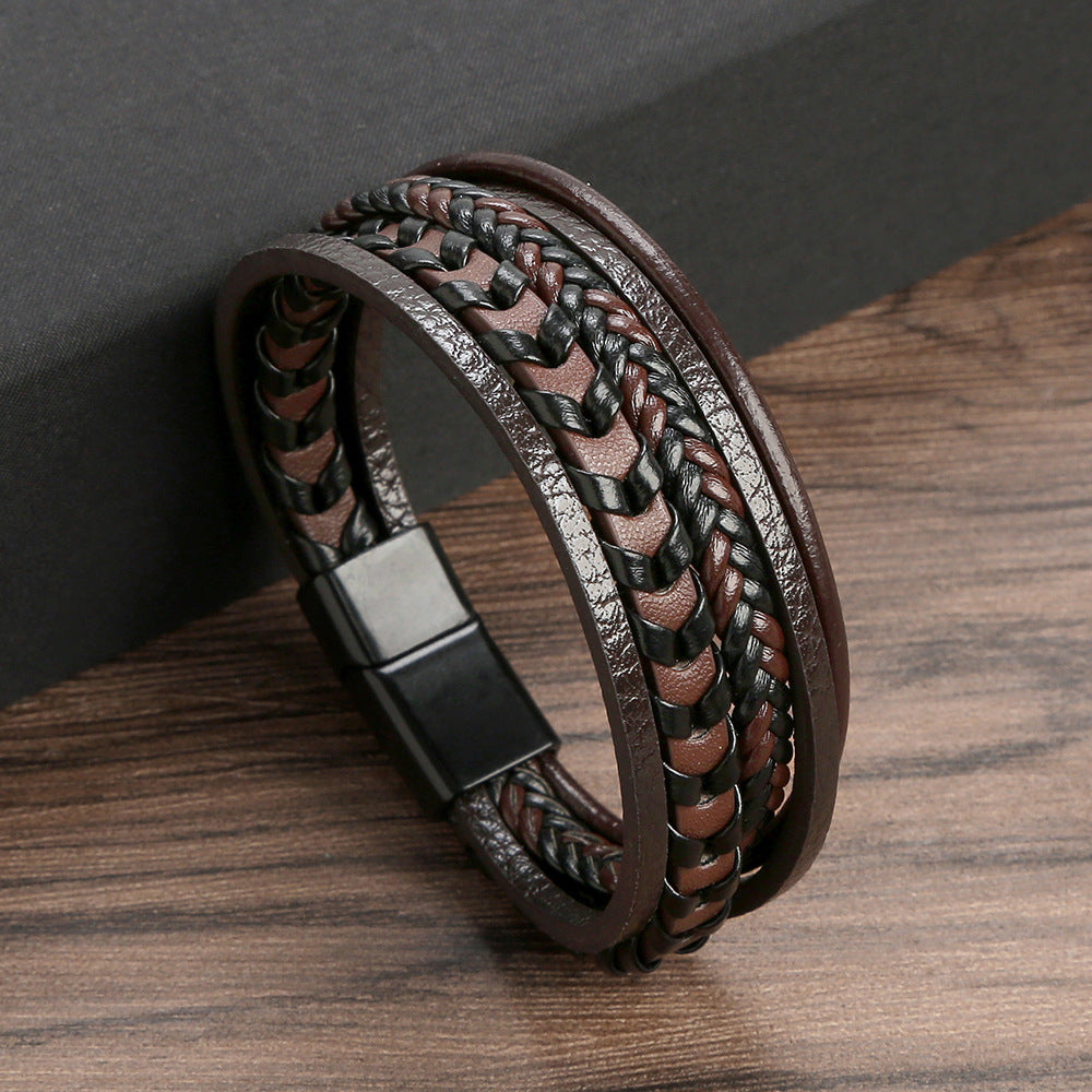 Valhalla™ – Leren Viking Armband (1+1 Gratis)