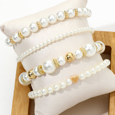 Pearl Harmony Armbanden | Samen tegen borstkanker (1+1 GRATIS)