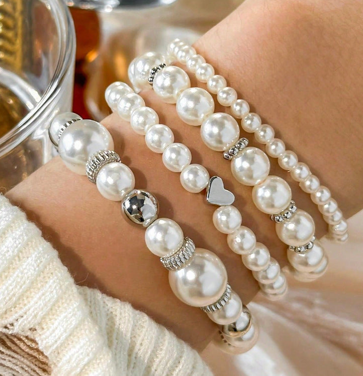 Pearl Harmony Armbanden | Samen tegen borstkanker (1+1 GRATIS)
