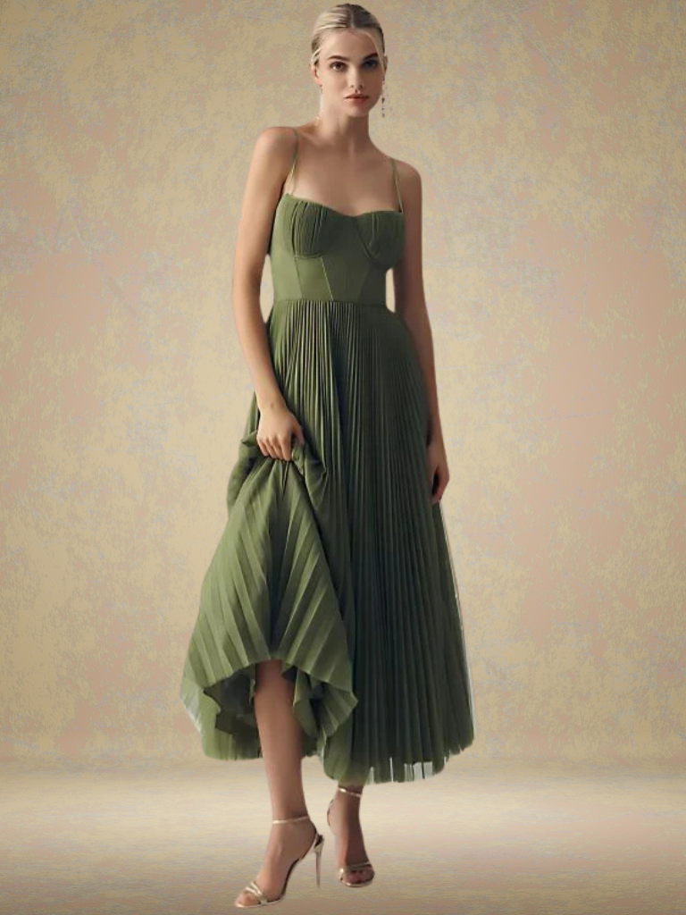 Groene Maxi Jurk