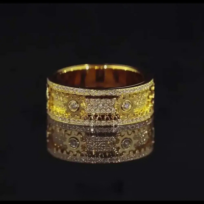 ETERNITY™ | Tijdloze Tandwiel Ring (Limited Edition)