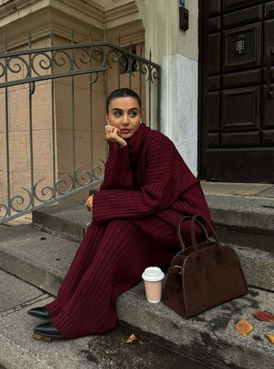 Schneider | V-Hals Pakje Met Sjaal