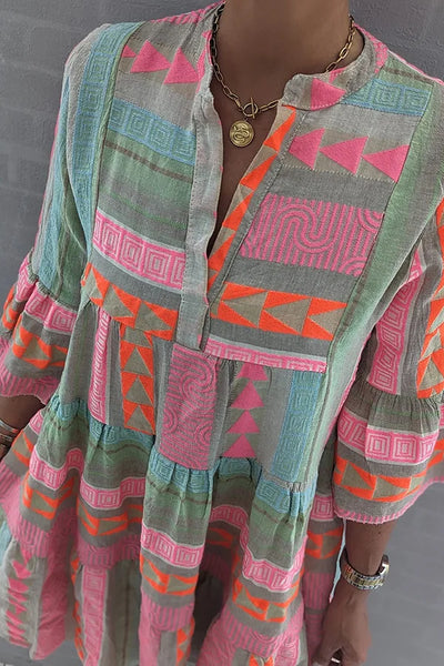 Marga | Lente Bries Jurk