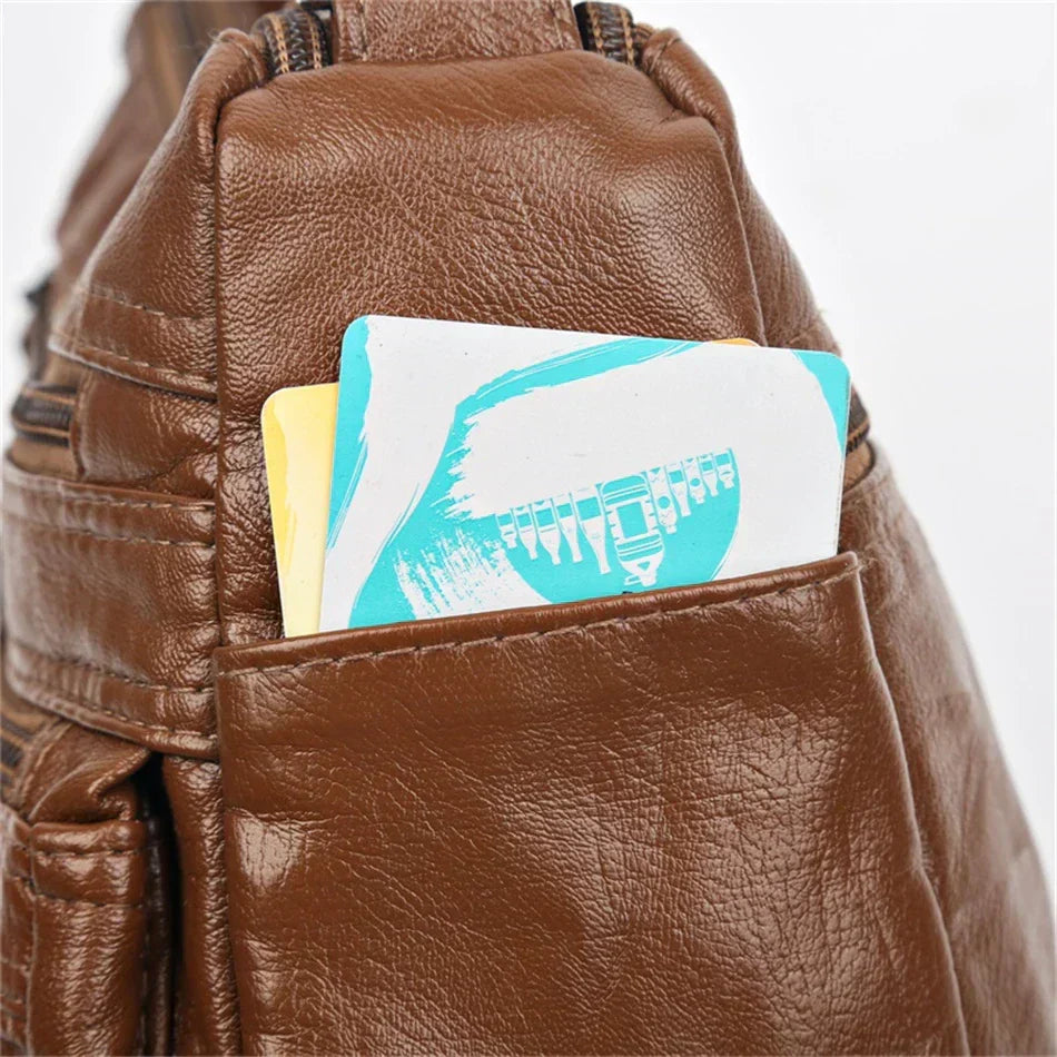 Yara | Klassieke Schoudertas Met Rits