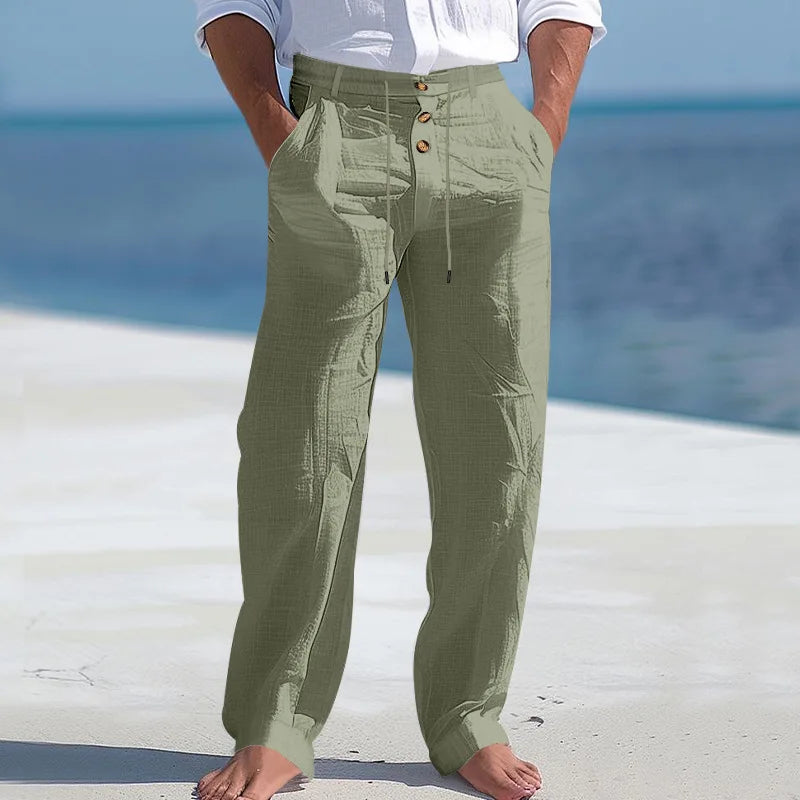 Niek™ | Organic Linnen Broek