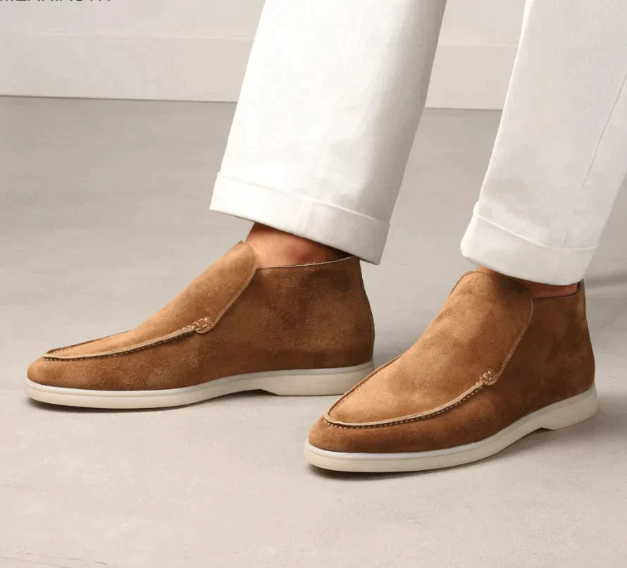 MONTARÉ – Suède High-Loafers voor Heren