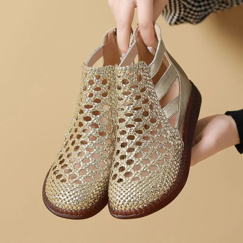 ZandLuxe  - Comfortabel en elegant (Echt leer)