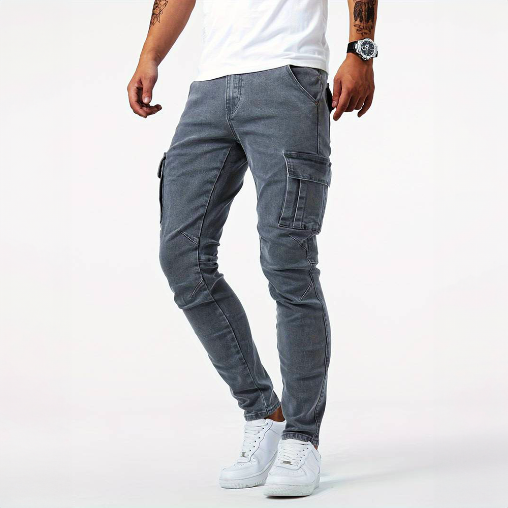 Steve | Stretch Cargo Jeans