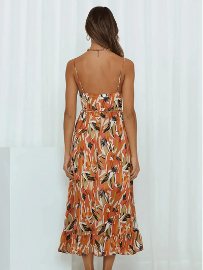 Chiara™ | Kleurrijke Midi Jurk