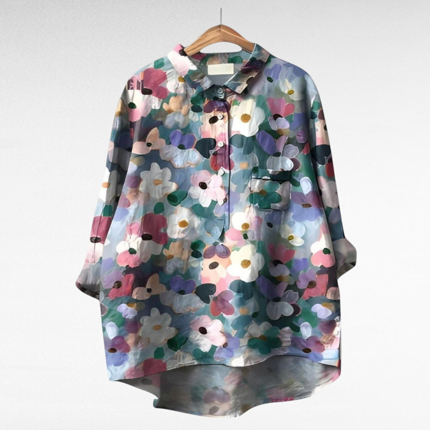 ElvaMode | Klassieke Bloemenblouse