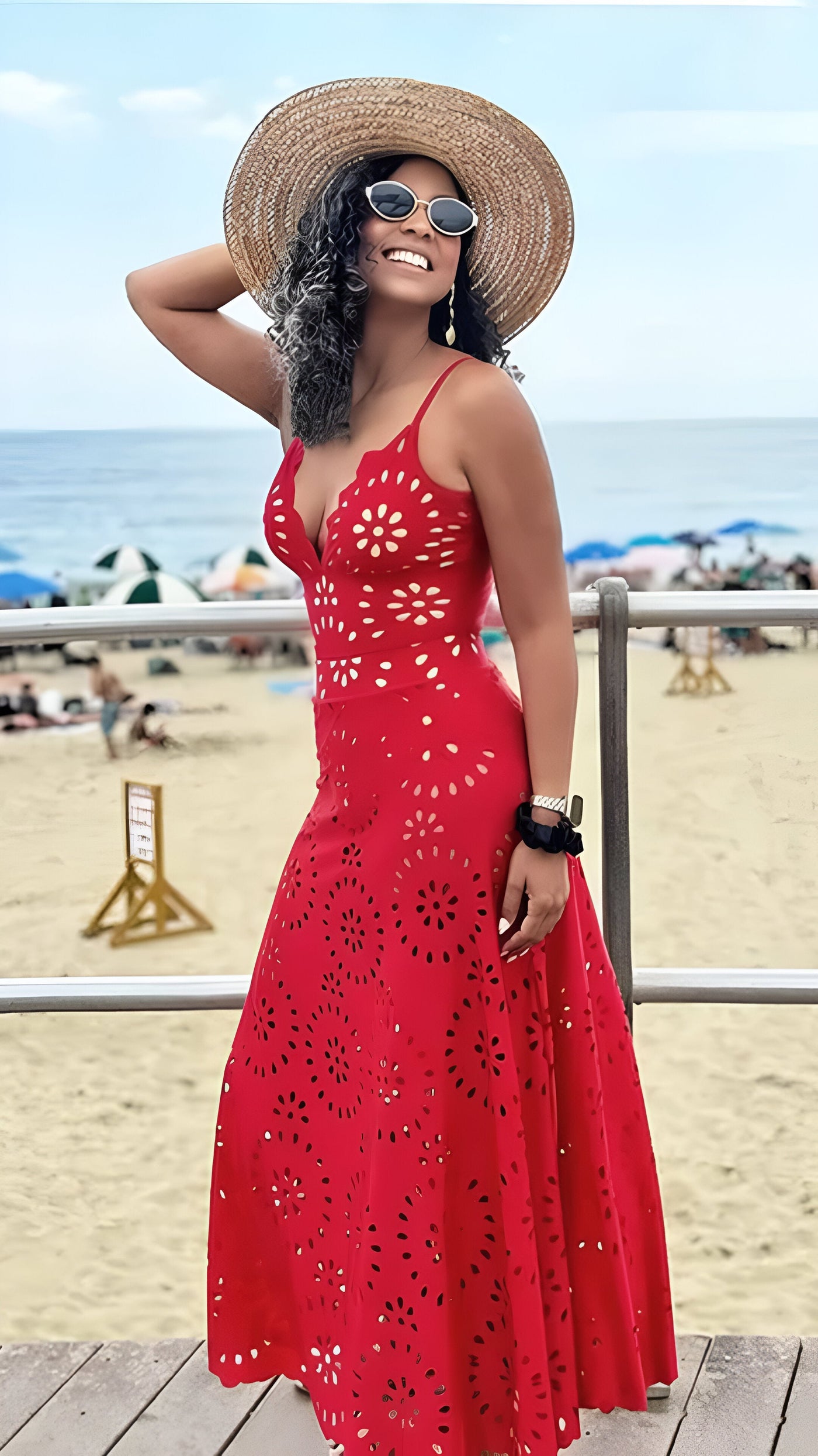 Nina Bloemen Laser Cutout Skirtini