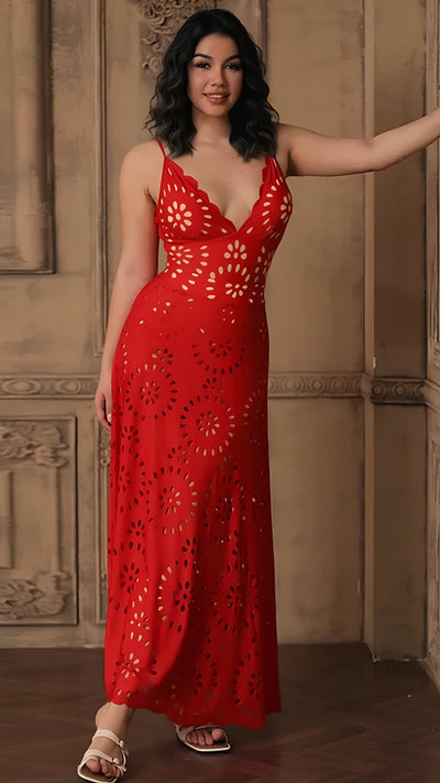 Nina Bloemen Laser Cutout Skirtini